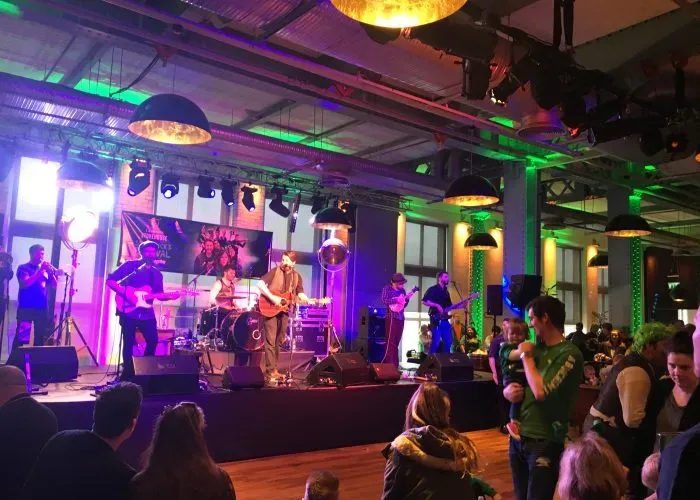 Live music in Dublin on St. Patrick's Day in 2017